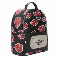 Bioworld NARUTO SHIPPUDEN CLOUD MINI BACKPACK & SHARINGAN COIN PURSE