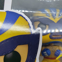 Funko Pop! Marvel: Lucha Libre Edition El Animal Indestructible #711 Signed by Steve Blum JSA Certified