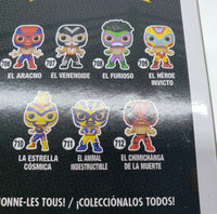 Funko Pop! Marvel: Lucha Libre Edition El Animal Indestructible #711 Signed by Steve Blum JSA Certified