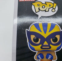 Funko Pop! Marvel: Lucha Libre Edition El Animal Indestructible #711 Signed by Steve Blum JSA Certified