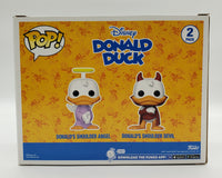 Funko Pop! Disney: Donald Duck 2022 WonderCon Exclusive Donald's Shoulder Angel & Devil 2-Pack