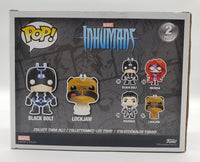 Funko Pop! Marvel: Inhumans 2018 SDCC PX Previews Exclusive Black Bolt & Lockjaw 2-Pack