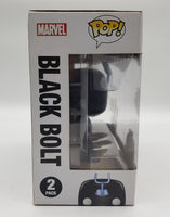Funko Pop! Marvel: Inhumans 2018 SDCC PX Previews Exclusive Black Bolt & Lockjaw 2-Pack