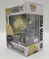 Funko Pop! Animation One Piece Chalice Collectibles Exclusive Soba Mask #1277 Signed by Eric Vale JSA Certified