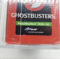 Auto World Silver Screen Machines 1:64 Scale 2013 Ghostbusters Ecto-1A (Slimed) Electric Slot Racer Vehicle Set DCA Graded 8.5