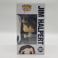 Funko Pop! Television The Office Popcultcha Exclusive Jim Halpert (3-Hole Punch) #880