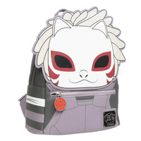 Loungefly Naruto: Shippuden Pop! Kakashi Hatake Anbu Mask Mini-Backpack - Entertainment Earth Exclusive