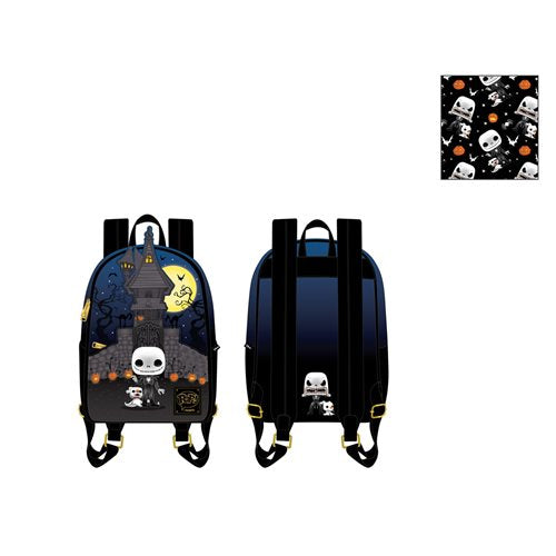 Loungefly Nightmare Before Christmas: Jack Skellington House Mini Backpack
