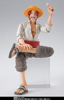 Bandai One Piece S.H.Figuarts Shanks and Monkey D. Luffy (Childhood) Action Figure