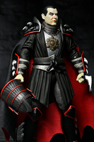 NECA UNIVERSAL MONSTERS X TEENAGE MUTANT NINJA TURTLES - SHREDDER AS DRACULA 7” SCALE ACTION FIGURE (CLASSIC COLORS)