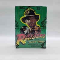 1981 Indiana Jones Raiders of the Lost Ark Vintage FULL 36 Pack Trading Card Box SEALED