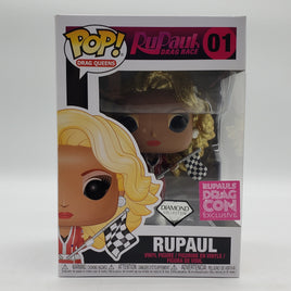 Funko Pop! Drag Queens Ru-Paul's Drag Race RuPaul's Drag-Con Exclusive Ru-Paul (Diamond) #01