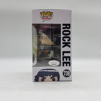 Funko Pop! Animation Naruto: Shippuden Special Edition Rock Lee #739 Signed by Brian Donovan JSA Certified
