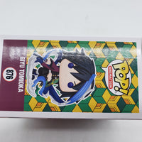 Funko Pop! Animation Demon Slayer AAA Anime Exclusive Giyu Tomioka #876 Signed by Johnny Yong Bosch JSA Certified