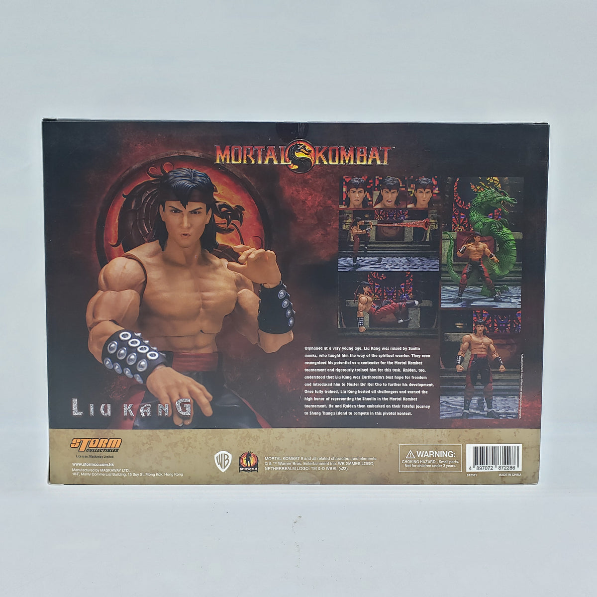 Storm Collectibles Mortal Kombat Liu Kang 1/12th Scale