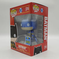 Funko Pop! Heroes DC Comics 2021 SDCC Shared Convention Exclusive Batman (Metallic Blue) (Imperial Palace) #374