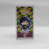 Funko Pop! Animation Demon Slayer AAA Anime Exclusive Giyu Tomioka #876 Signed by Johnny Yong Bosch JSA Certified