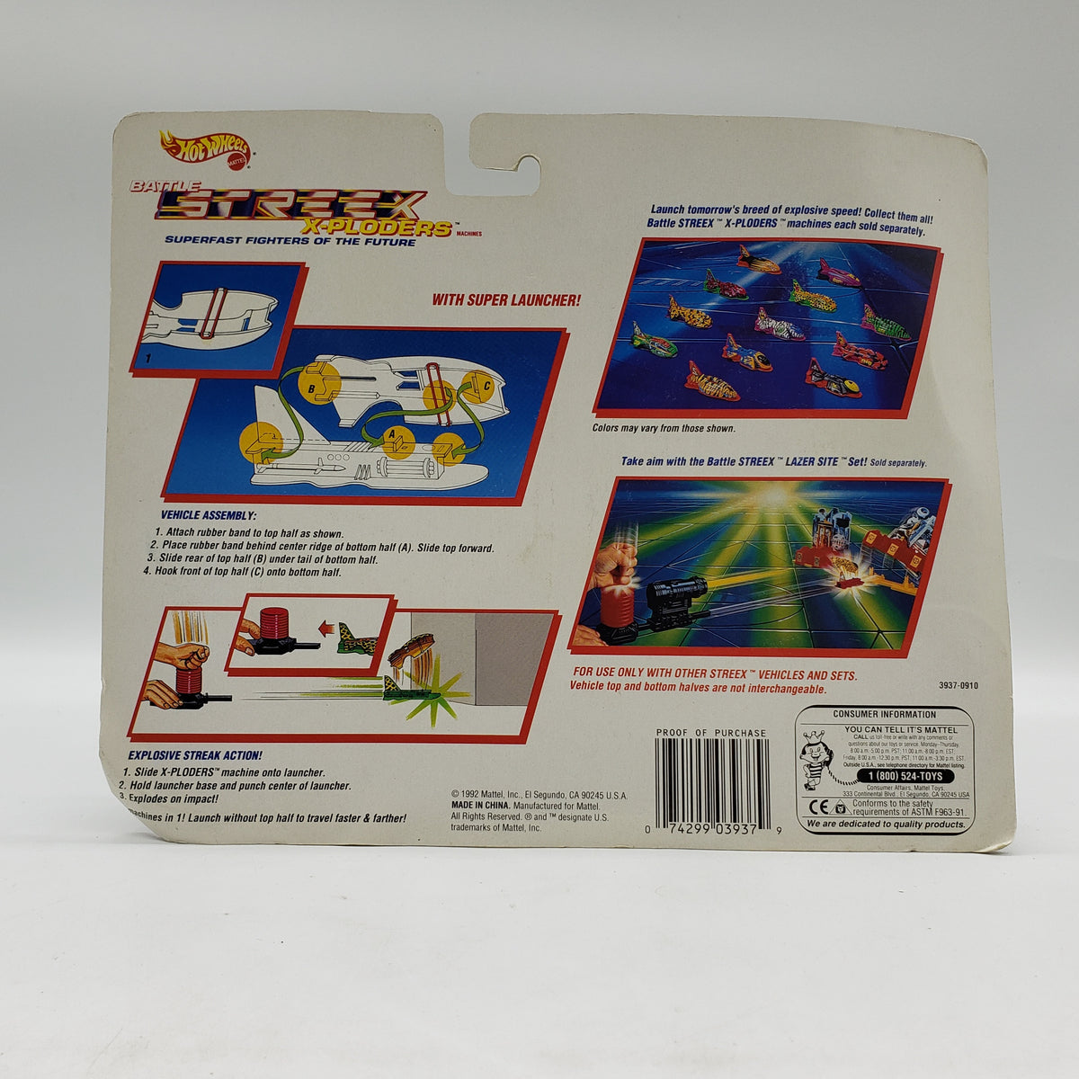 Mattel Hot Wheels Battle Streex X-Ploders Mini-Vehicle Set| Toy