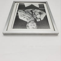 WLW Harley Race Printed Framed Photograph Signed (No COA)