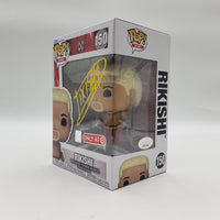 Funko Pop! WWE Target Exclusive Rikishi #150 Signed by Rikishi JSA Certified