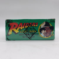 1981 Indiana Jones Raiders of the Lost Ark Vintage FULL 36 Pack Trading Card Box SEALED