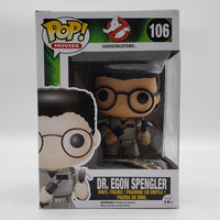 Funko Pop! Movies Ghostbusters Dr. Egon Spengler #106