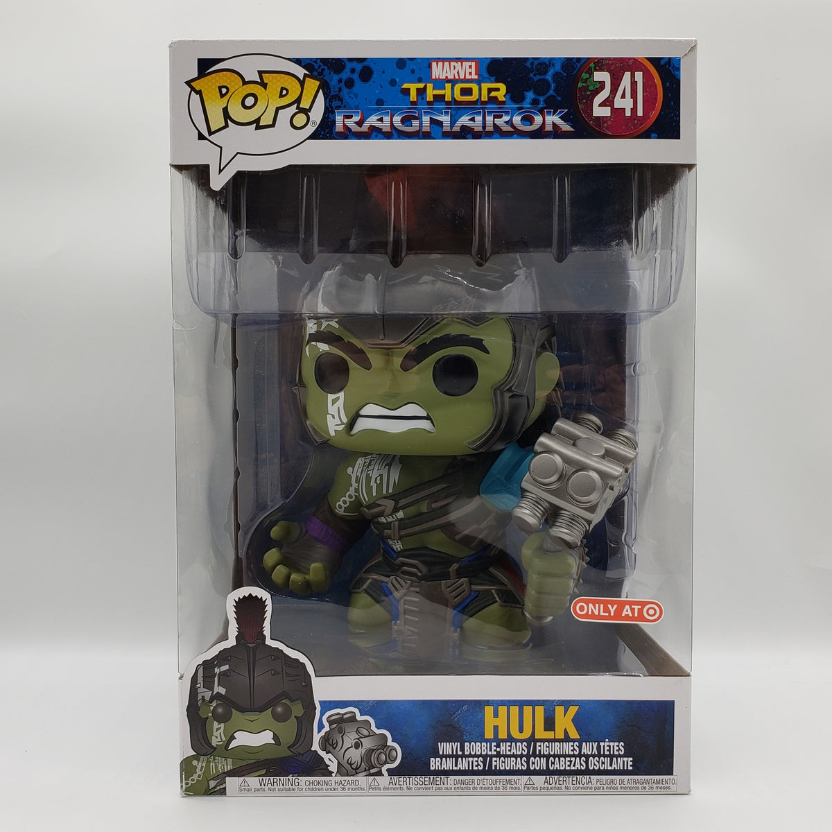 Funko Pop! Marvel: Thor Ragnarok Target Exclusive Hulk (10-inch