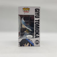Funko Pop! Animation Demon Slayer AAA Anime Exclusive Giyu Tomioka #876 Signed by Johnny Yong Bosch JSA Certified