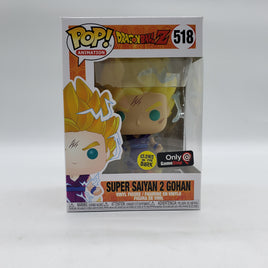 Funko Pop! Animation Dragon Ball Z GameStop Exclusive Super Saiyan 2 Gohan #518