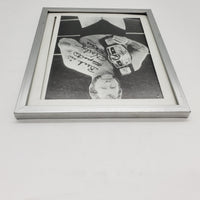 WLW Harley Race Printed Framed Photograph Signed (No COA)