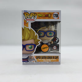 Funko Pop! Animation Dragon Ball Super Chalice Collectibles Exclusive Pre-Release Super Saiyan Gohan in Cape (Chase) #1708