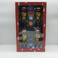 NECA Teenage Mutant Ninja Turtles Dimension X-Mas Vacation Action Figure 4-Pack