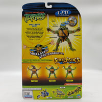 2005 Playmates Shell-Astics Stretchable Leonardo Action Figure Error Card