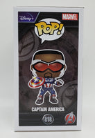Funko Pop! Marvel: Studios The Falcon and the Winter Soldier Year of the Shield Amazon Exclusive Captain America #818