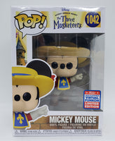 Funko Pop! Disney: The Three Musketeers 2021 Summer Virtual Funkon Exclusive Mickey Mouse #1042