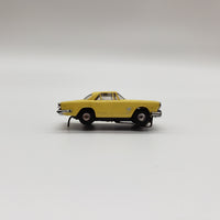 Aurora Maserati Yellow Mini Vehicle Slot Car NOT TESTED