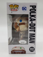 Funko Pop! Movies DC The Suicide Squad Polka-Dot Man #1112 Signed by David Dastmalchian JSA Certified