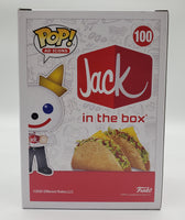Funko Pop! Ad Icons Jack-in-the-Box 2020 SDCC Shared Convention. Exclusive Jack Box #100