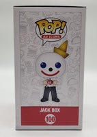 Funko Pop! Ad Icons Jack-in-the-Box 2020 SDCC Shared Convention. Exclusive Jack Box #100