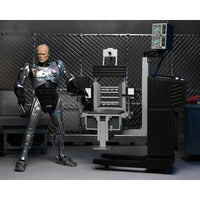 NECA RoboCop Ultimate Battle-Damaged RoboCop with Chair 7-Inch Scale Action Figure