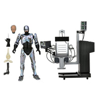 NECA RoboCop Ultimate Battle-Damaged RoboCop with Chair 7-Inch Scale Action Figure