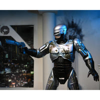 NECA RoboCop Ultimate Battle-Damaged RoboCop with Chair 7-Inch Scale Action Figure