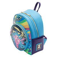 Loungefly Jimi Hendrix Psychedelic Landscape Glow-in-the-Dark Mini-Backpack