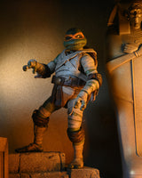 NECA Universal Monsters/Teenage Mutant Ninja Turtles 7” Scale Action Figure – Michelangelo as The Mummy