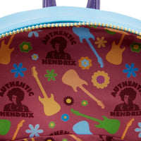 Loungefly Jimi Hendrix Psychedelic Landscape Glow-in-the-Dark Mini-Backpack