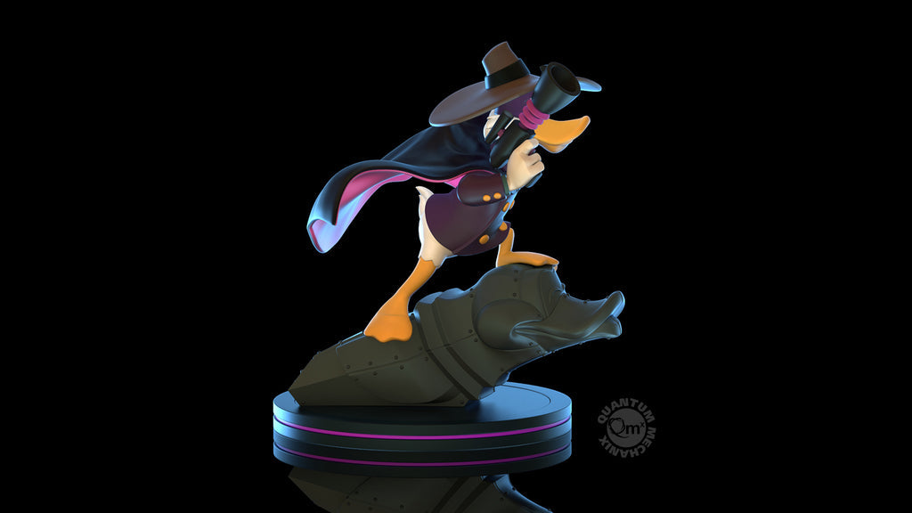 Quantum Mechanix Darkwing Duck Q-Fig| Toy Fiends Collectibles