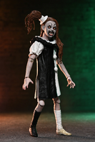 NECA TERRIFIER 2 - ULTIMATE ART THE CLOWN AND THE LITTLE PALE GIRL 7" SCALE ACTION FIGURE 2-PACK