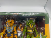 NECA Teenage Mutant Ninja Turtles Zarax and Zork Action Figure 2-Pack