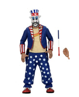 NECA House of 1000 Corpses
7″ Scale Action Figure – Captain Spaulding (Tailcoat) 20th Anniversary Figure