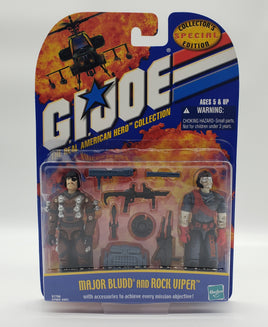Hasbro G.I. Joe The Real American Hero Collection Special Edition Major Bludd and Rock Viper Figure Set